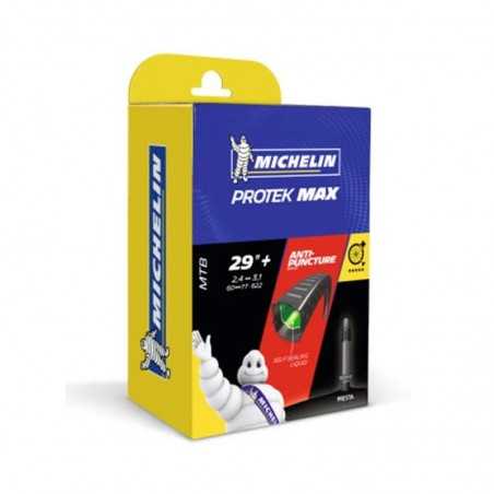 MICHELIN Cámara de aire A6 PROTEK MAX 29X2.40-3.00 STANDARD 48 MM (62-77/622) 721017