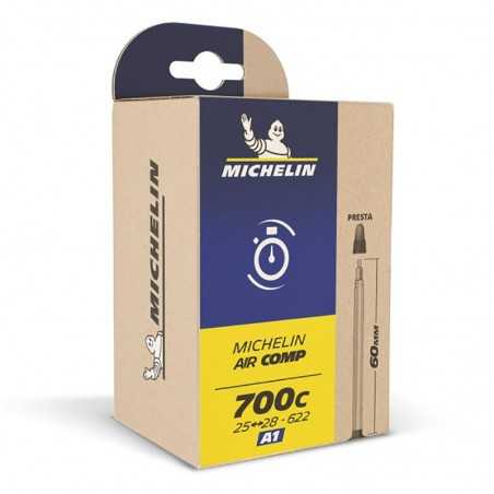 MICHELIN Air chamber A1 AIRCOMP 700X18-25 PRESTA 48 MM (18-25/622) A1 AIRCOMP 700X18-25 PRESTA 48 MM (18-25/622) 721023
