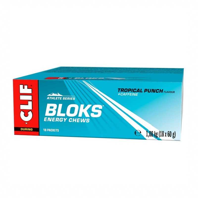 CLIF Caramelos masticables energeticos para deportistas BLOCKS (18U) 1200105000090