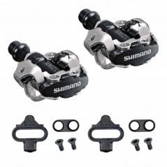 SHIMANO Bicycle pedals + cleats M540 SPD + SM-SH51 4524667904243
