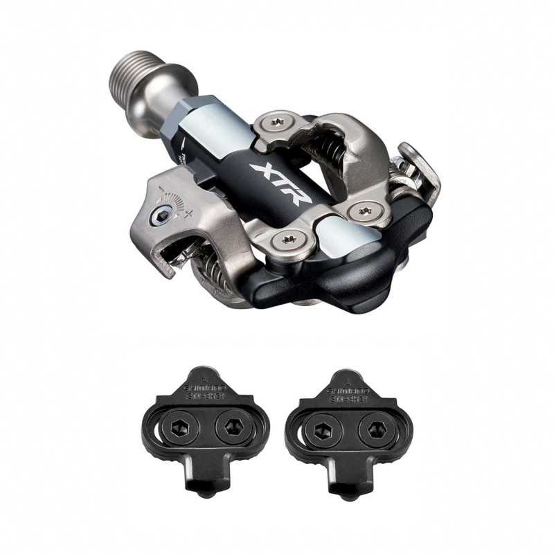 SHIMANO Bicycle pedals + cleats XTR M9100 SPD XC + SM-SH51 4524667945222