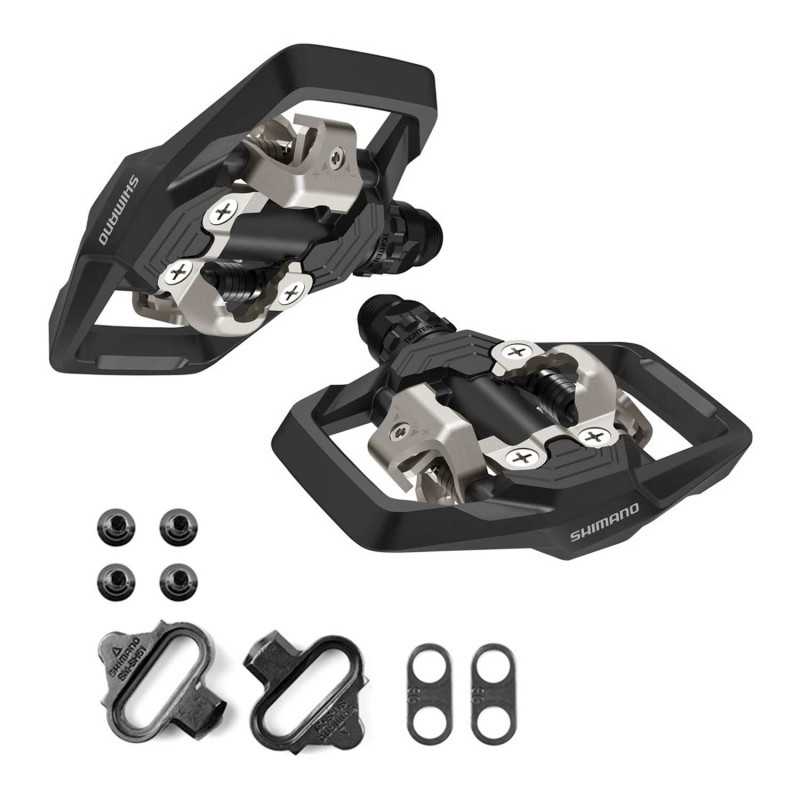 SHIMANO Bicycle pedals + cleats PD-ME700 SPD + SM-SH51 4550170616335