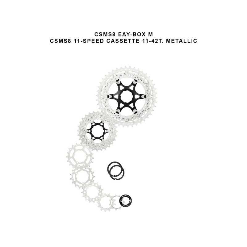 SUN RACE CASSETTES AND SPROCKETS CSMS8 11V 4710944250015