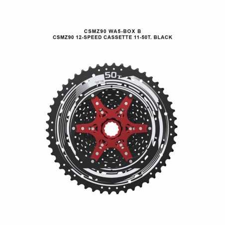SUN RACE CASSETTES AND SPROCKETS CSMZ90 12V 4710944256918