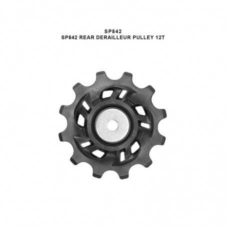 SUN RACE Polea de desviador trasero SP842 12T 4710944263282