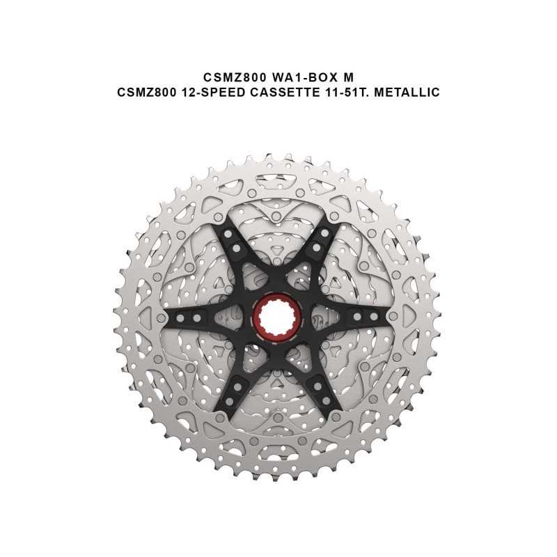 SUN RACE CASSETTES AND SPROCKETS CSMZ800 12V 4710944265088