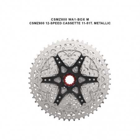 SUN RACE Cassette piñones CSMZ800 12V 4710944265088