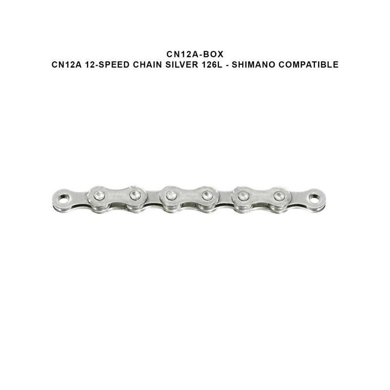 SUN RACE Bicycle chain CN12A 12V 4710944265279