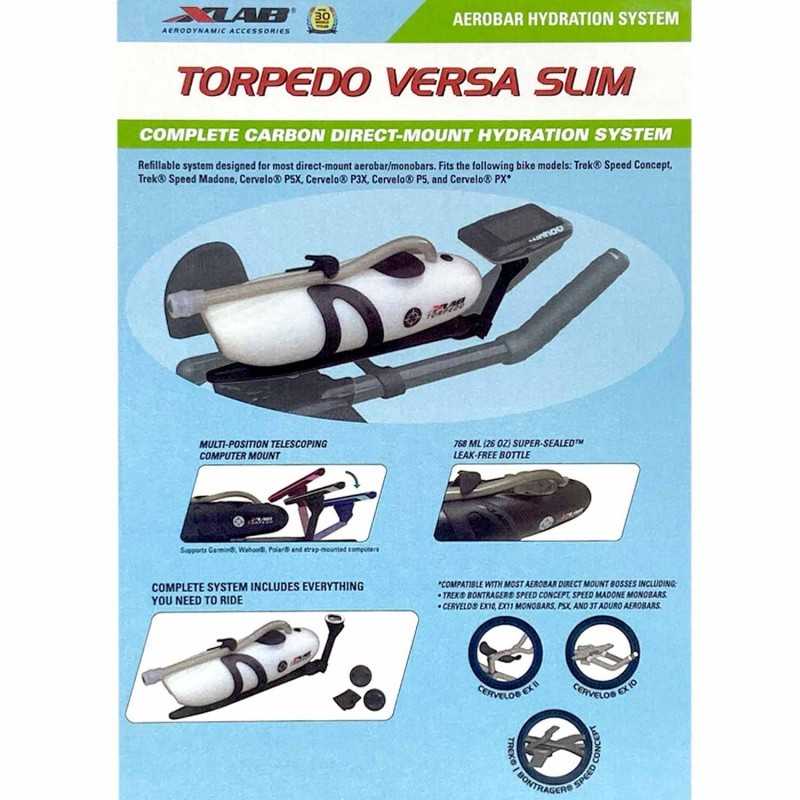 XLAB Sistema de hidratación TORPEDO VERSA SLIM 817195012813
