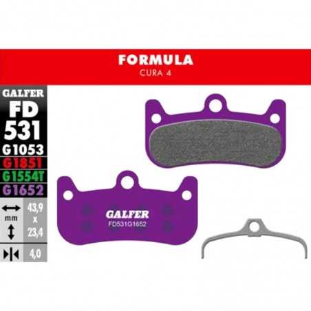 GALFER PAD, BRAKE BICYCLE E- BIKE FORMULA CURA 4 8400170120065
