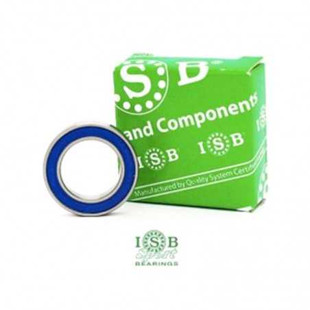 ISB BEARINGS Rodamiento basculante bici 6802-2RSC3 VMAX 15X24X5 MM 8422643351073