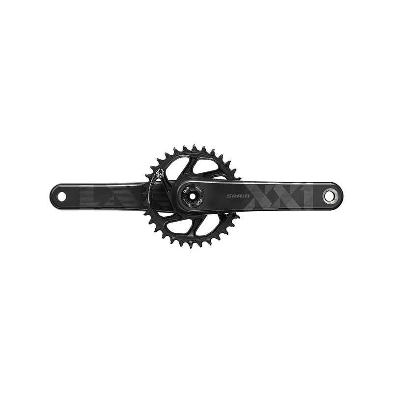 SRAM Crankset and carbon chainring without cups XX1 EAGLE X-SYNC2 FATBIKE 5" DUB DIRECT MOUNT 170 MM 30T 12V 103270