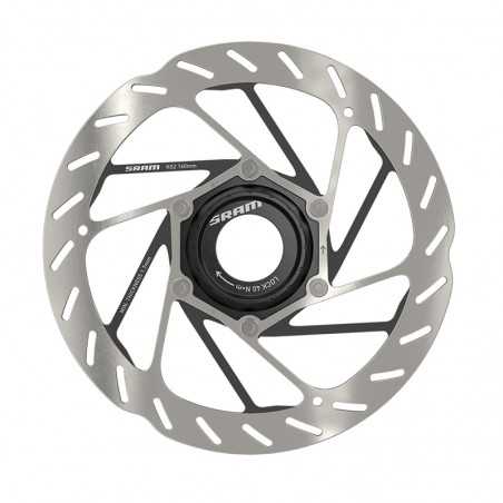 SRAM 6-hole brake disc + steel bolts HS2 CENTERLOCK 105255VAR