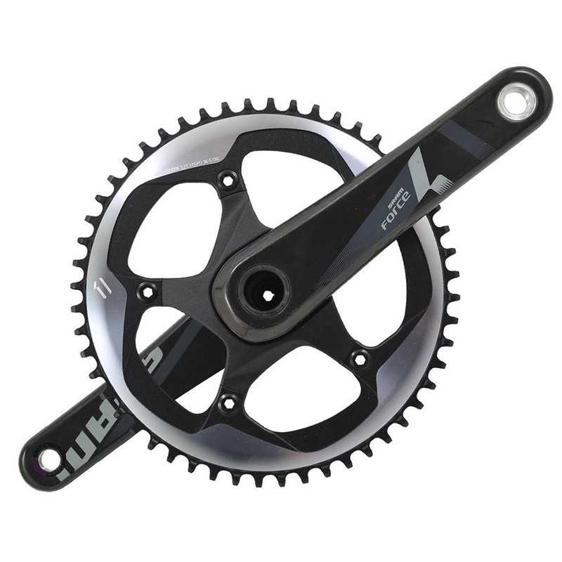 SRAM Juego de bielas y plato carbono FORCE1 X-SYNC GXP 130 BCD 170 MM 52T 1X10/11V 106153