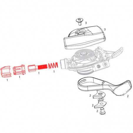 SRAM Kit tensores cable cambio XX1 106189