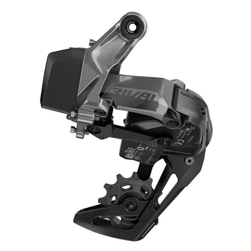 SRAM Cambio trasero aluminio (batería no incluida) RIVAL XPLR ETAP AXS D1 12V 44T 106421
