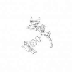 SRAM Adaptador para freno de disco trasero POSTMOUNT 203 MM-220 MM 107135