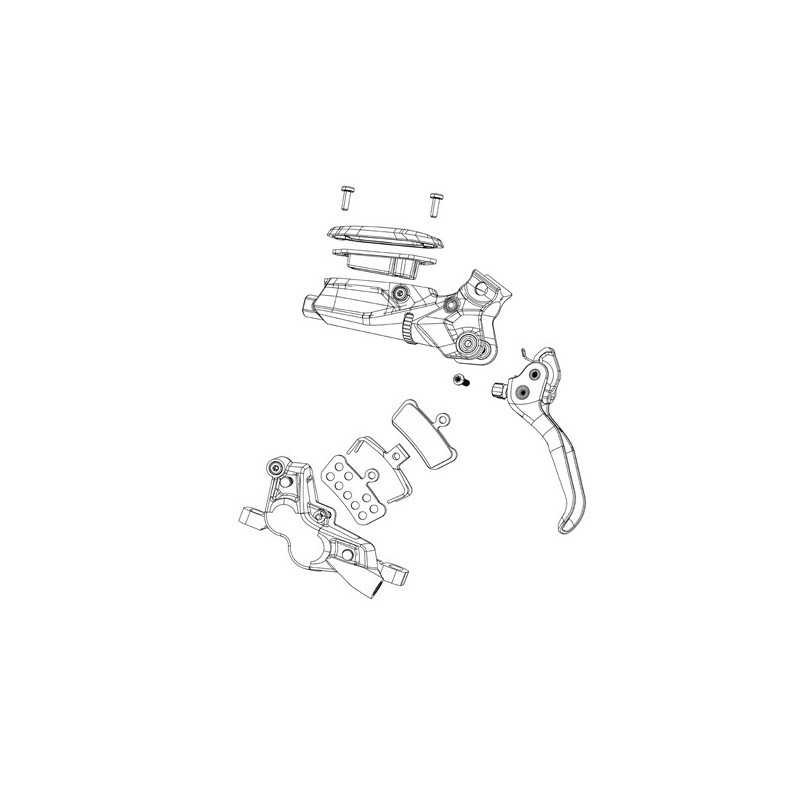 SRAM Rear Disc Brake Adapter POSTMOUNT 203 MM-220 MM 107135