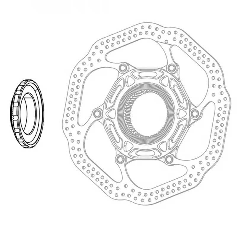 SRAM Brake disc locking ring CENTERLOCK 107148