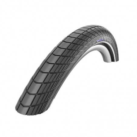 SCHWALBE Cubierta neumático rígida con reflectante BIG APPLE 16X2.00 RACE-GUARD HS430 LITESKIN 318420