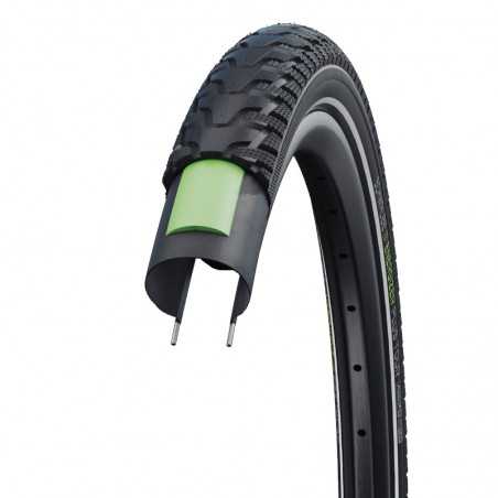 SCHWALBE Cubierta neumático rígida ENERGIZER PLUS TOUR 28X2.15 HS485 PERF GREENG TWINSKIN ADDIX E REF 55-622 718519