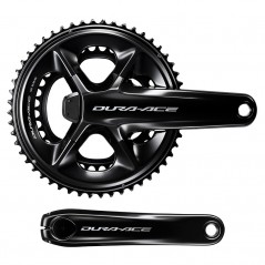 SHIMANO Carbon crankset and chainrings without cups DURA-ACE FC-R9200 110 BCD 165 MM 50X34T 2X12V 719516