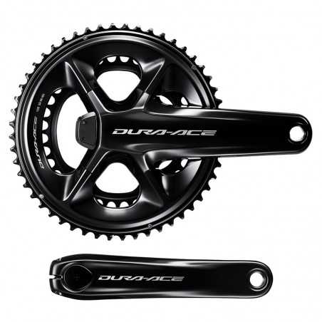 SHIMANO Juego de bielas y platos carbono sin cazoletas DURA-ACE FC-R9200 110 BCD 165 MM 50X34T 2X12V 719516