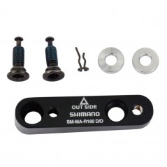 SHIMANO Adaptador freno disco FLAT MOUNT SM-MA-R160 160 MM 719549