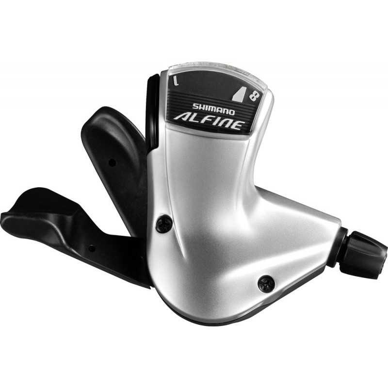 SHIMANO Aluminum right shifter for bicycle ALFINE SL-S7000 RAPIDFIRE PLUS 22.2 MM 8V 719684