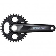 SHIMANO Crankset and aluminum chainring DEORE M6100-1 DIRECT MOUNT 175 MM 1X12V 32T 719713