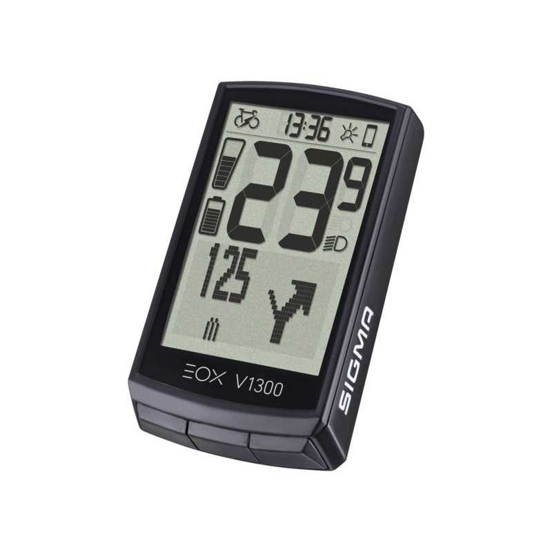 SIGMA Ciclocomputador EOX VIEW 1300 720255