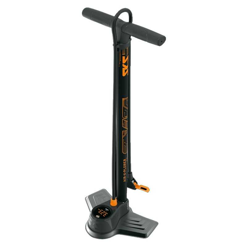 SKS Foot pump inflator with pressure gauge AIR-X-PLORER DIGI 10.0 720782