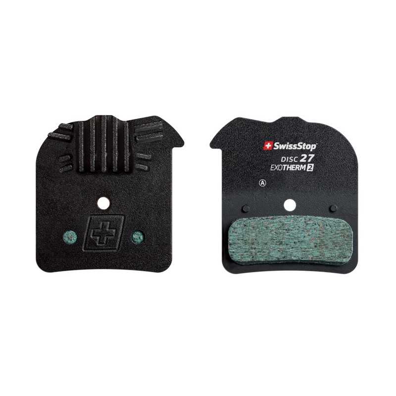 SWISSSTOP Brake pad set steel cooling fin DISK 27 EXOTHERM2 SHIMANO/FSA 721490