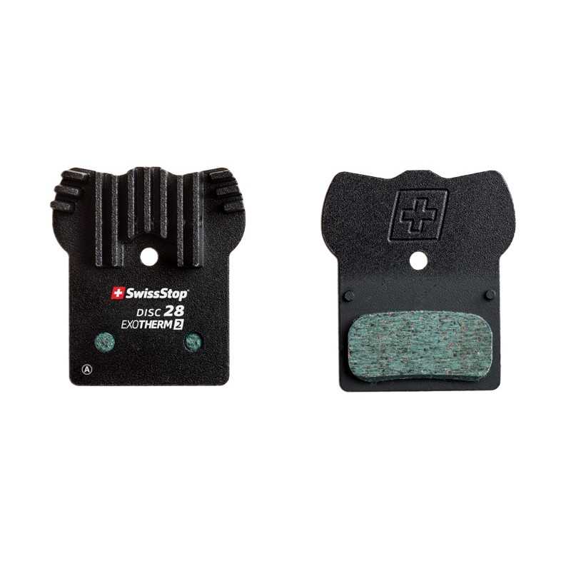 SWISSSTOP Brake pad set steel cooling fin DISK 28 EXOTHERM2 SHIMANO 721491