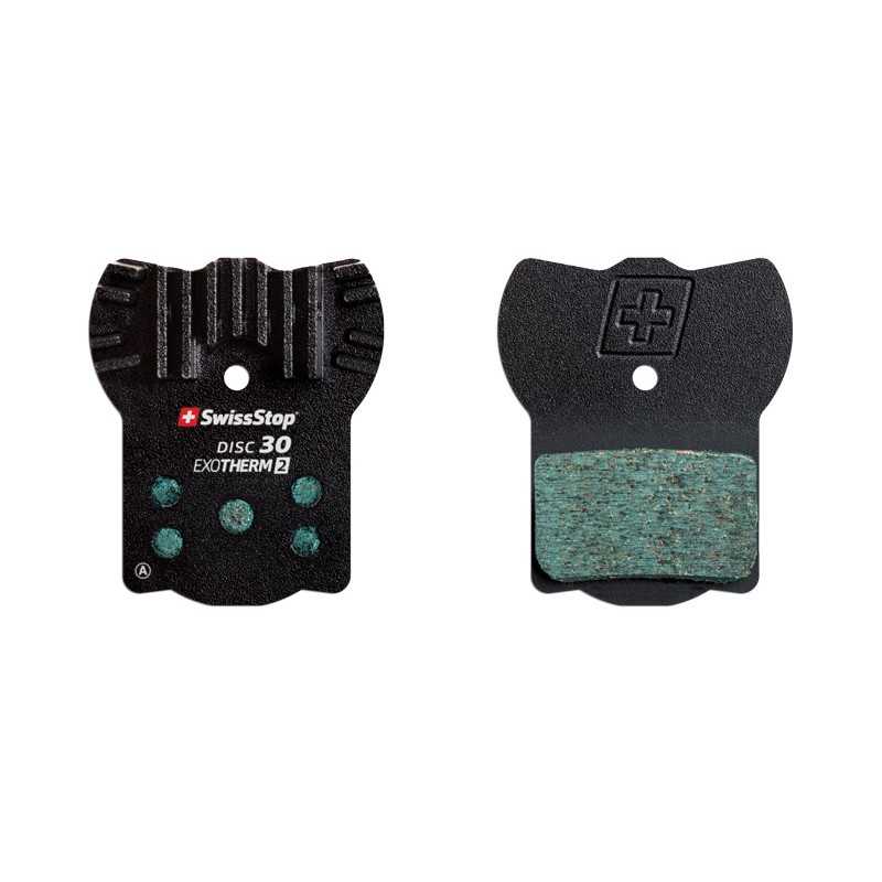 SWISSSTOP Steel cooling fin bike brake pad set SWISSTOP DISK 30 EXOTHERM2 MAGURA/CAMPAGNOLO 721492