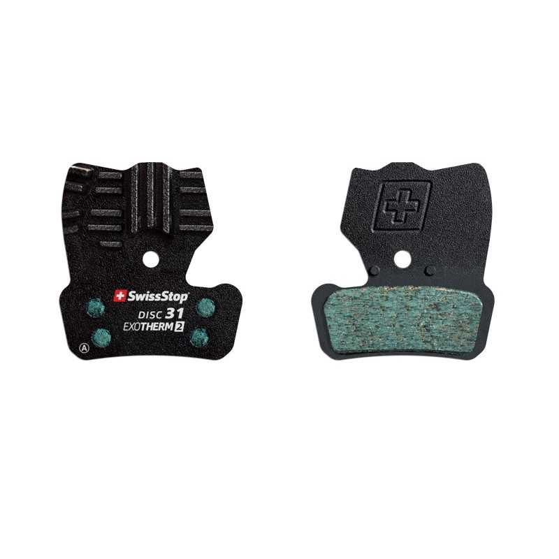 SWISSSTOP Juego pastillas freno acero aleta refrigeración DISK 31 EXOTHERM2 SRAM/AVID 721493