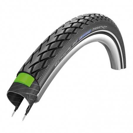 SCHWALBE Rigid tire cover with reflective MARATHON 365 28X1.75 HS475 PERF GREENG ADDIX 4SEASON 47-622 721549