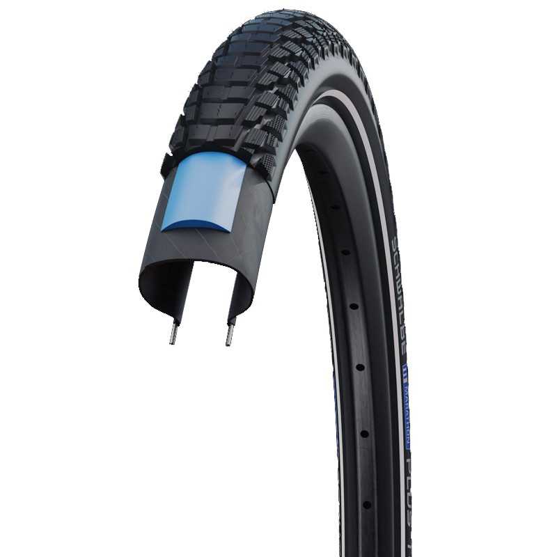 SCHWALBE Reflective rigid tire MARATHON PLUS TOUR 28X1.40/700X35C HS619 PERF SMARTG ADDIX 37-622 721553