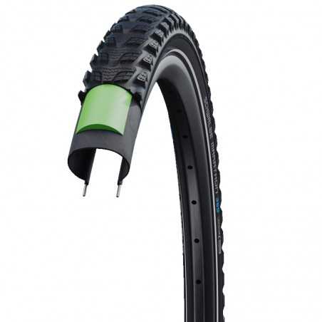 SCHWALBE Cubierta neumático rígida con reflectante MARATHON 365 28X2.00 HS475 PERF GREENG ADDIX 4SEASON 50-622 721889