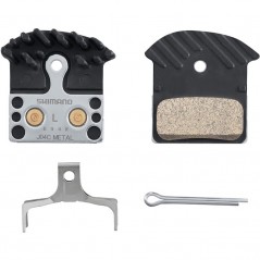SHIMANO Cooling fin metallic disc brake pad set (20 pairs) J04C XTR/DEORE XT/SLX/ALFINE 721929