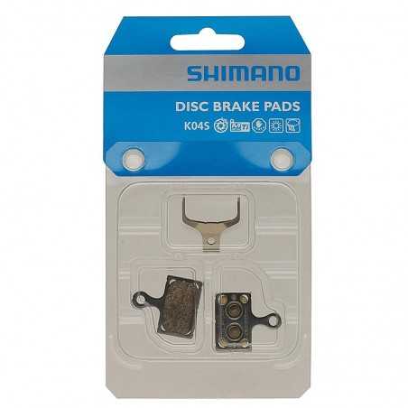 SHIMANO Juego pastillas freno metálicas K04S XTR/DEORE XT/SLX/DURA-ACE/ULTEGRA/105/TIAGRA/GRX 721937