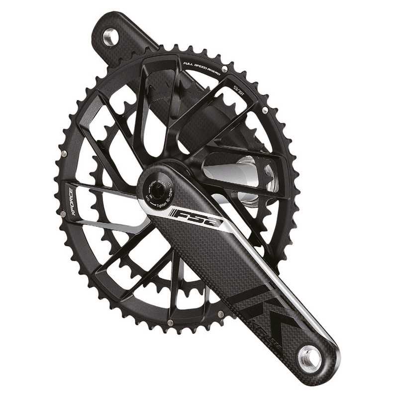 FSA Carbon crankset and chainrings K-FORCE TEAM EDITION MODULAR AXS BB386EVO DIRECT MOUNT 172.5 MM 52x39T 718742