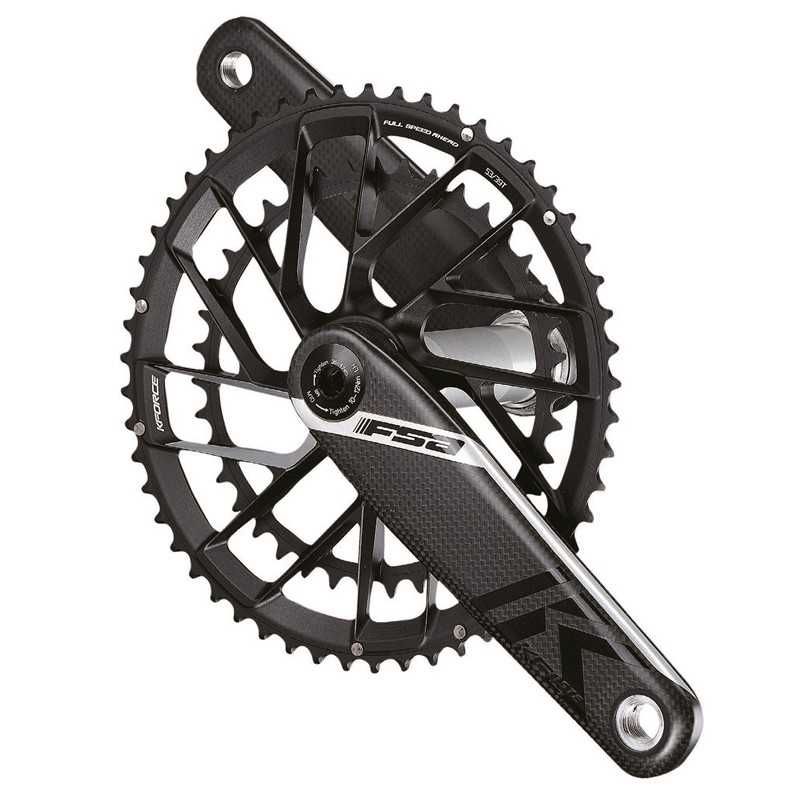 FSA Carbon crankset and chainrings K-FORCE TEAM EDITION MODULAR BB386EVO DIRECT MOUNT 172.5 MM 53x39T 718745