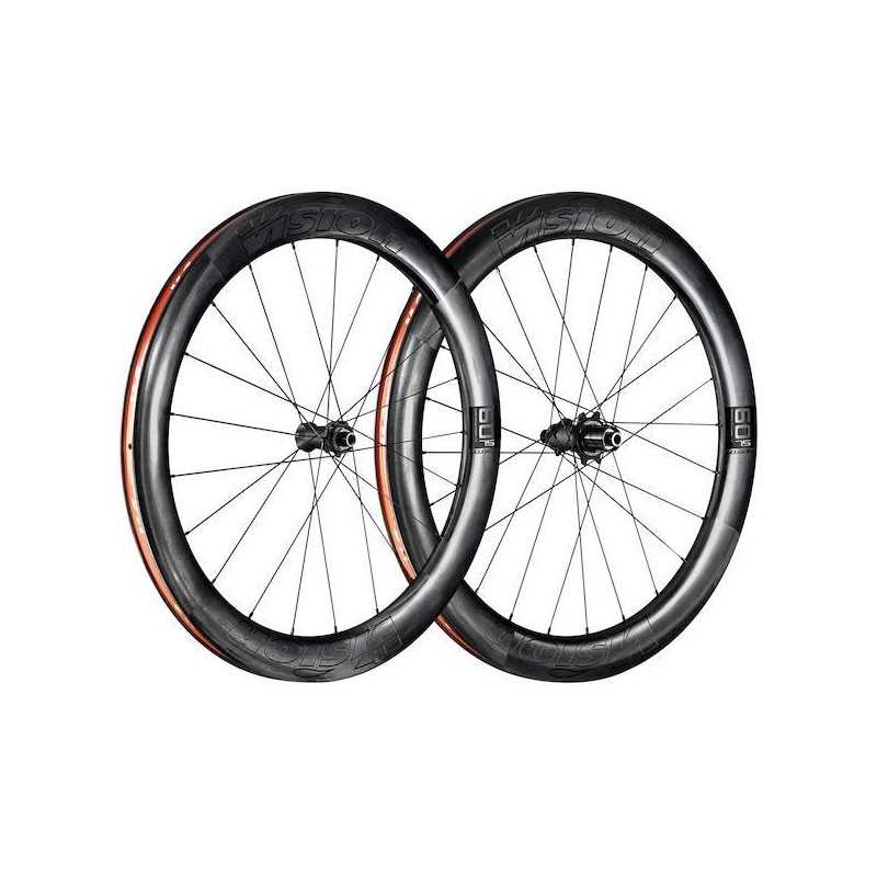 VISION Juego de ruedas bicicleta METRON 60 SL DISK CENTERLOCK TUBELESS READY SHIMANO 11V CARBON 719365