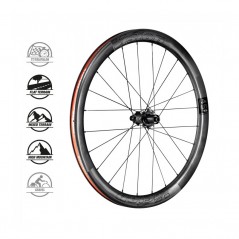 VISION Juego de ruedas bicicleta METRON 45 SL DISK CENTERLOCK TUBULAR SHIMANO 11V CARBON 719369