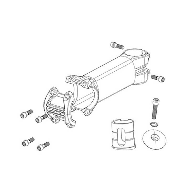 ZIPP Adaptador videocámara/luz delantera para soporte ciclocomputador COMBO QUICKVIEW 107153