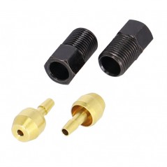XLC Kit ovalillos/pins/tuercas para latiguillo freno disco ALHONGA BR-X65 2500378008