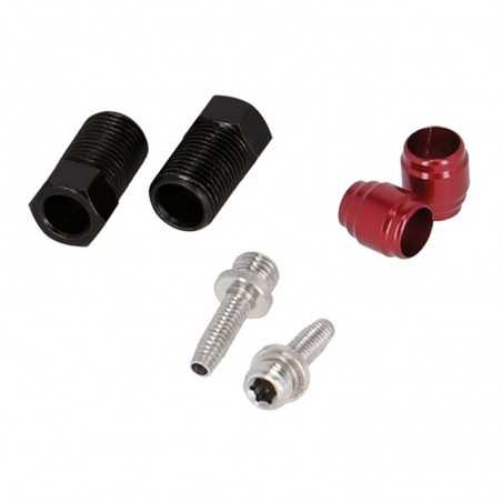 XLC Kit ovalillos/pins/tuercas para latiguillo freno disco STEALTH-A-MAJIG BR-X65 2500378010