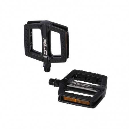 XLC Aluminum platform pedals with reflector 105X95X25MM PD-M30 2501813660