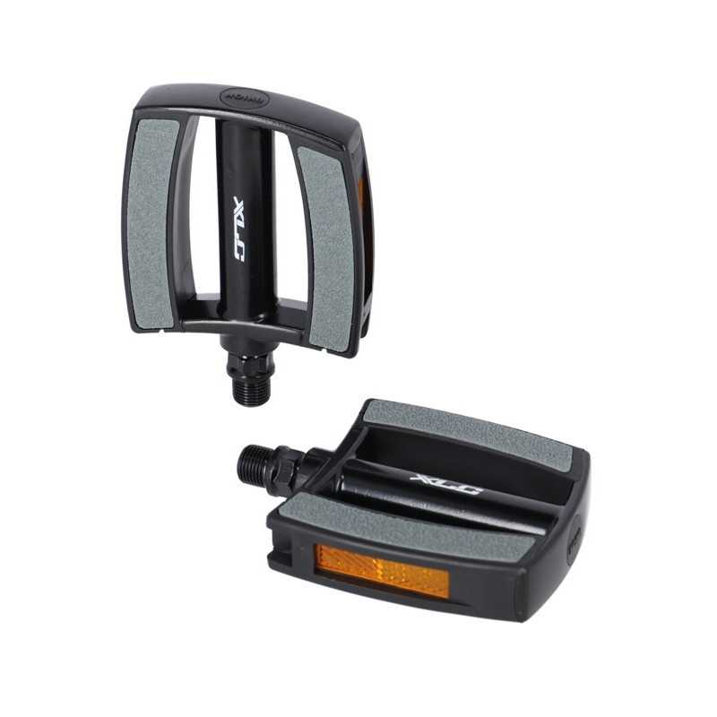 XLC Aluminum platform pedals with reflector 111X90X27 MM PD-C21 2501851610VAR